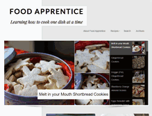 Tablet Screenshot of foodapprentice.com